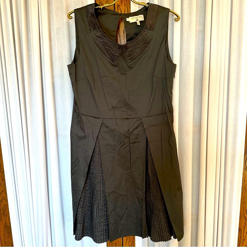 Cotelac Loden Sleeveless Cotten Blend Dress